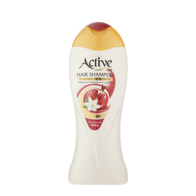 شامپو موی سر حاوی عصاره های انار و گل همیشه بهار اکتیو 400 گرم