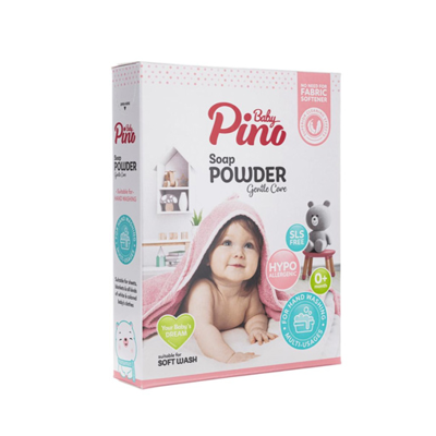 پودر صابون مخصوص شستشو با دست پینو بیبی 400 گرم