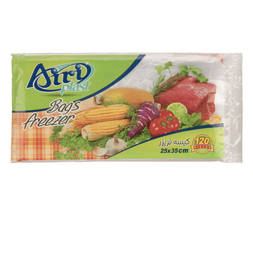 کیسه فریزر 25*35 آیری پلاست 120 عددی