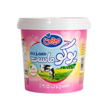 یوگو ماست کم چرب میهن 1500 گرمی