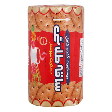 بیسکویت گندم کامل ساقه طلائی سبوسدار 200 گرم